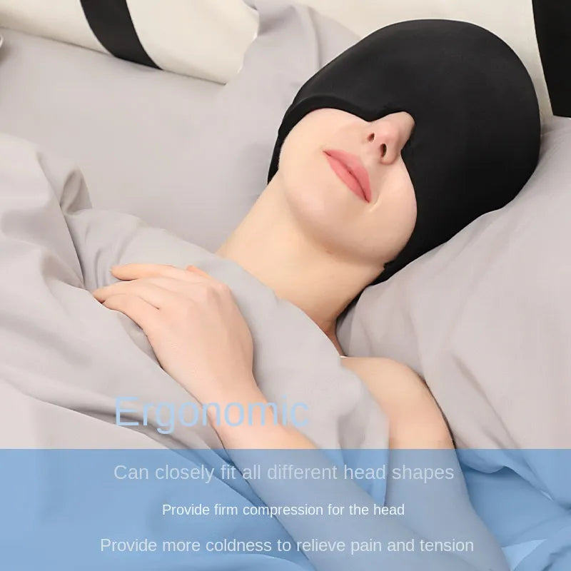 Unisex Gel Cap Headache & Migraine Relief - Hot/Cold Therapy