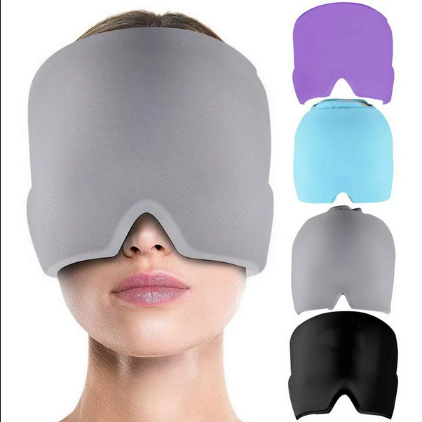 Unisex Gel Cap Headache & Migraine Relief - Hot/Cold Therapy
