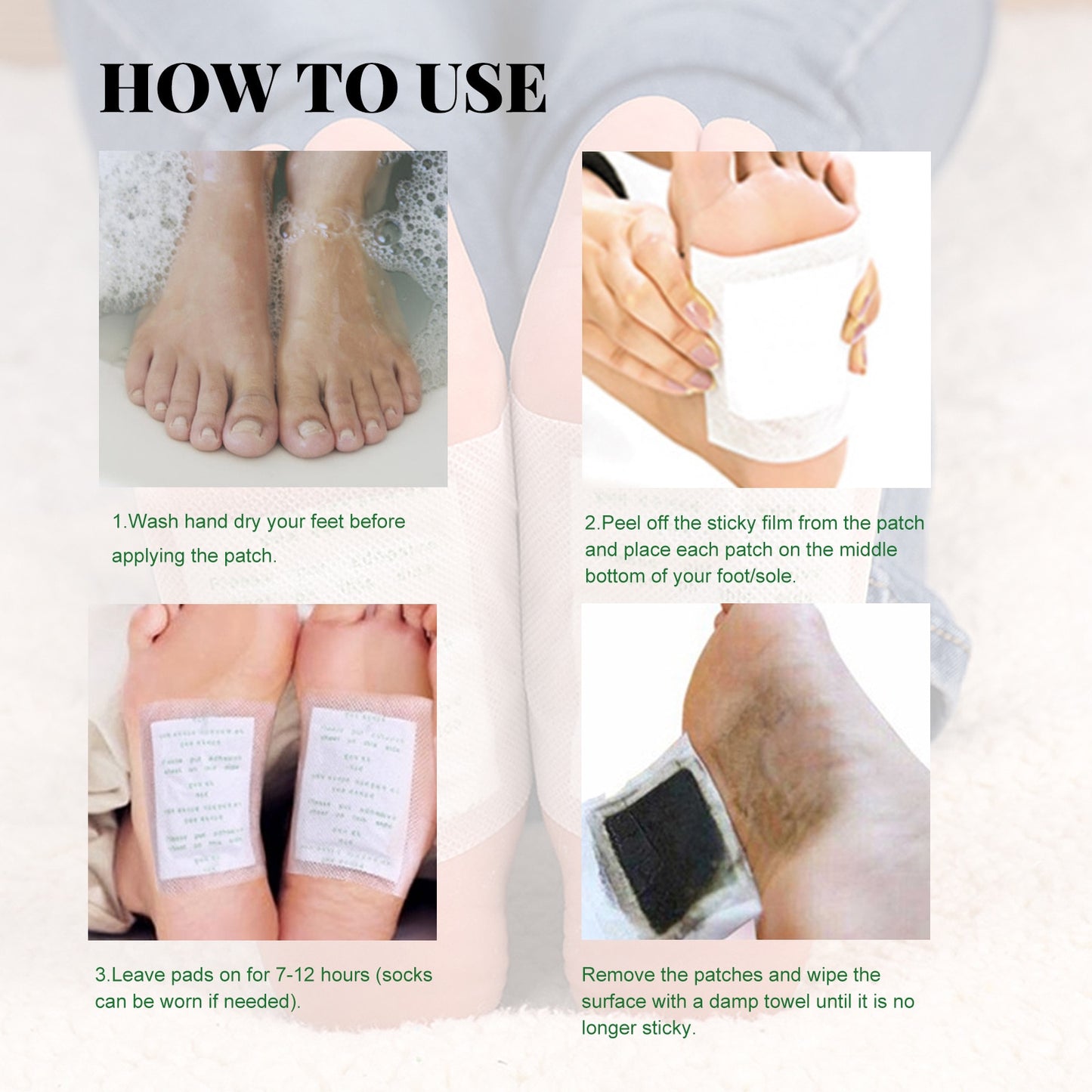 FreshFeet - Detox Bamboo Foot Pads