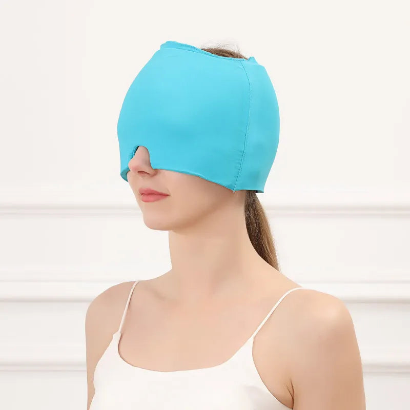 Unisex Gel Cap Headache & Migraine Relief - Hot/Cold Therapy