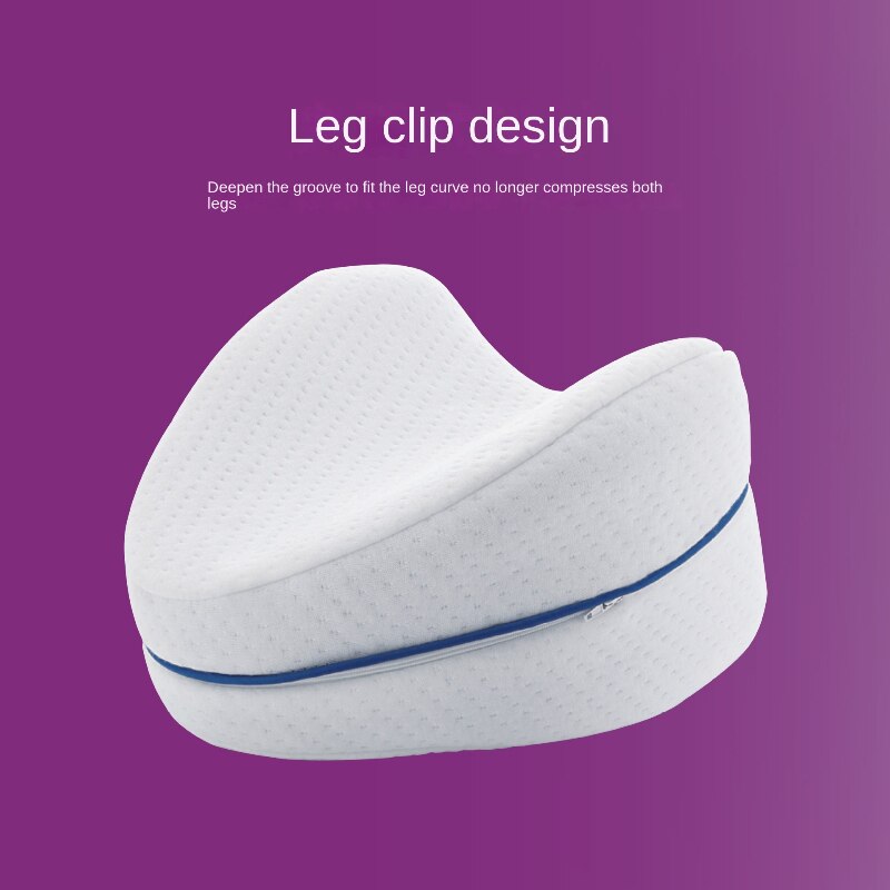 Leg & Knee Sleep Support Pillow - Pain Relief for Sciatica or Back, Hips, Knees & Joints