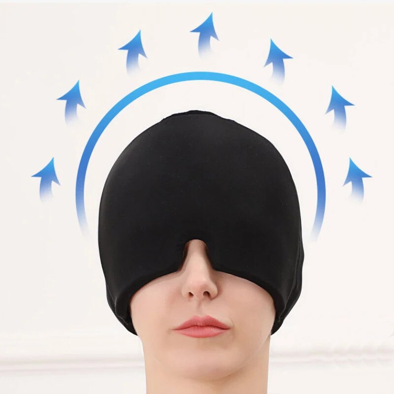 Unisex Gel Cap Headache & Migraine Relief - Hot/Cold Therapy