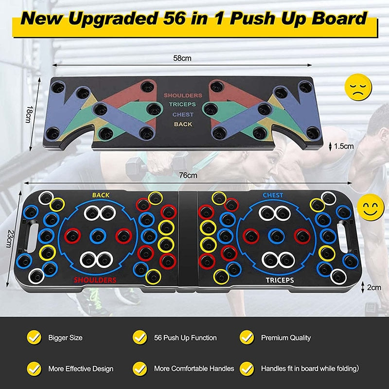 56-in-1 Push Up Board