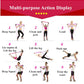 Portable  Pilates / Yoga  Bar with Resistance Band